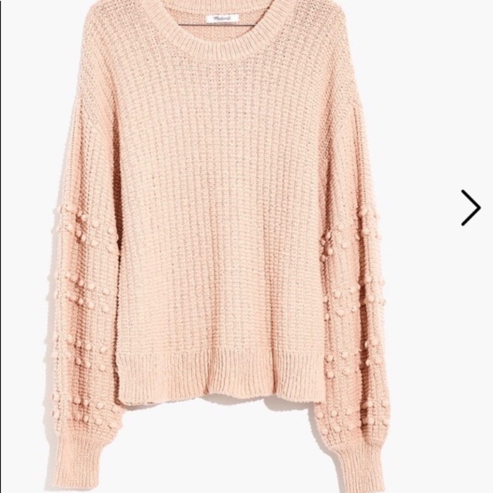 Bobble pullover sweater